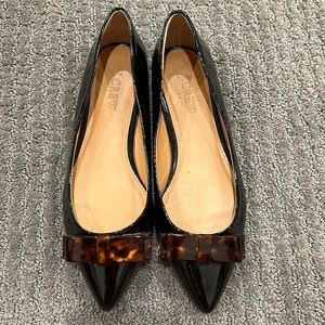 JCrew Patent Flats